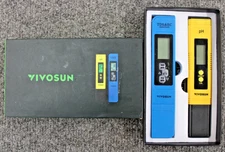 Vivosun PH Meter and TDS Meter Combo in Original Box (Preowned)