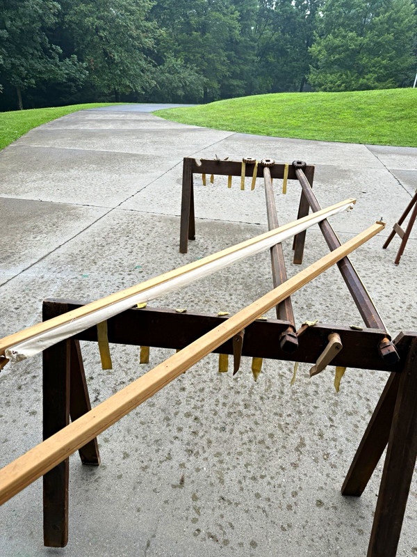 Wooden Tabletop Hand Weaving Loom 4 Shafts w/ Adjustable Gear Wheels