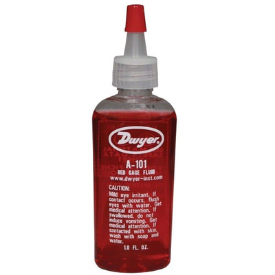 #ad 1 oz Bottle Red Gage Fluid A 101 .826 Specific Gravity for Manometers $39.02