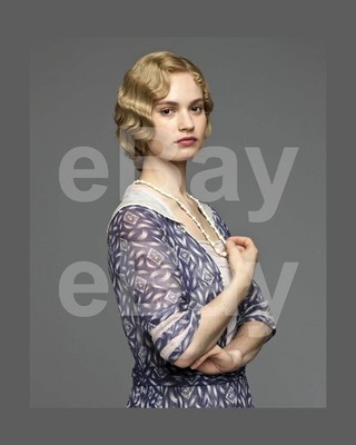Downton Abbey (TV) Lily James ''Lady Rose'' 16x12 Foto Poster Druck