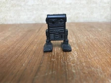 Original 1978 Galaxy Laser Team Black Robot Star Patrol 1 Tim Mee PVC Toy