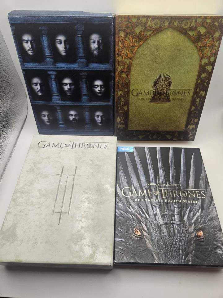 Game of Thrones Seasons 1-8 Collection DVD (1-6) And Blu-ray (7,8) - Image 2 of 4