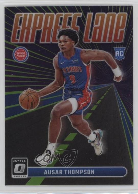 2023 Panini Donruss Optic Express Lane Lime Green Prizm /149 Ausar Thompson 18er