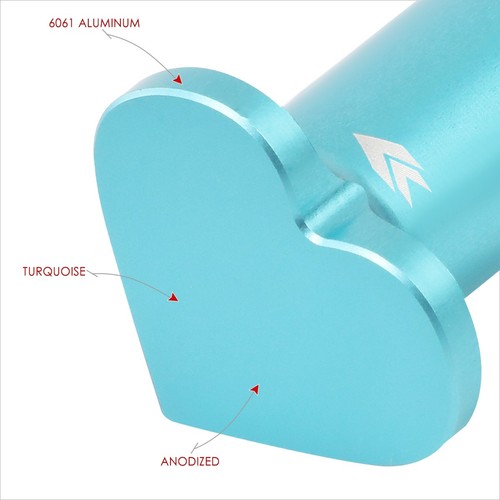 NRG DB-H001MF Aluminum Emergency Hand Brake Drift Button for 89-98 Nissan 240SX - Picture 3 of 6