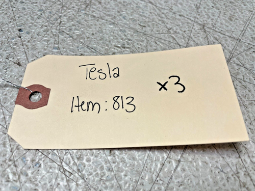 12-20 Tesla Model S Rear Left Driver Side Upper Seat Cushion Black OEM BTP1 - Picture 8 of 8
