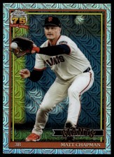 2026 Topps #91C-97 Matt Chapman Silver Pack 1991 Topps Chrome Mojo