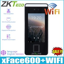 ZKTeco XFace600 WiFi Face Facial Recognition Fingerprint Time Attendance Machine