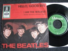 The Beatles-Hello Good Bye 7" Vinyl -1967 Germany-Odeon-O 23 660