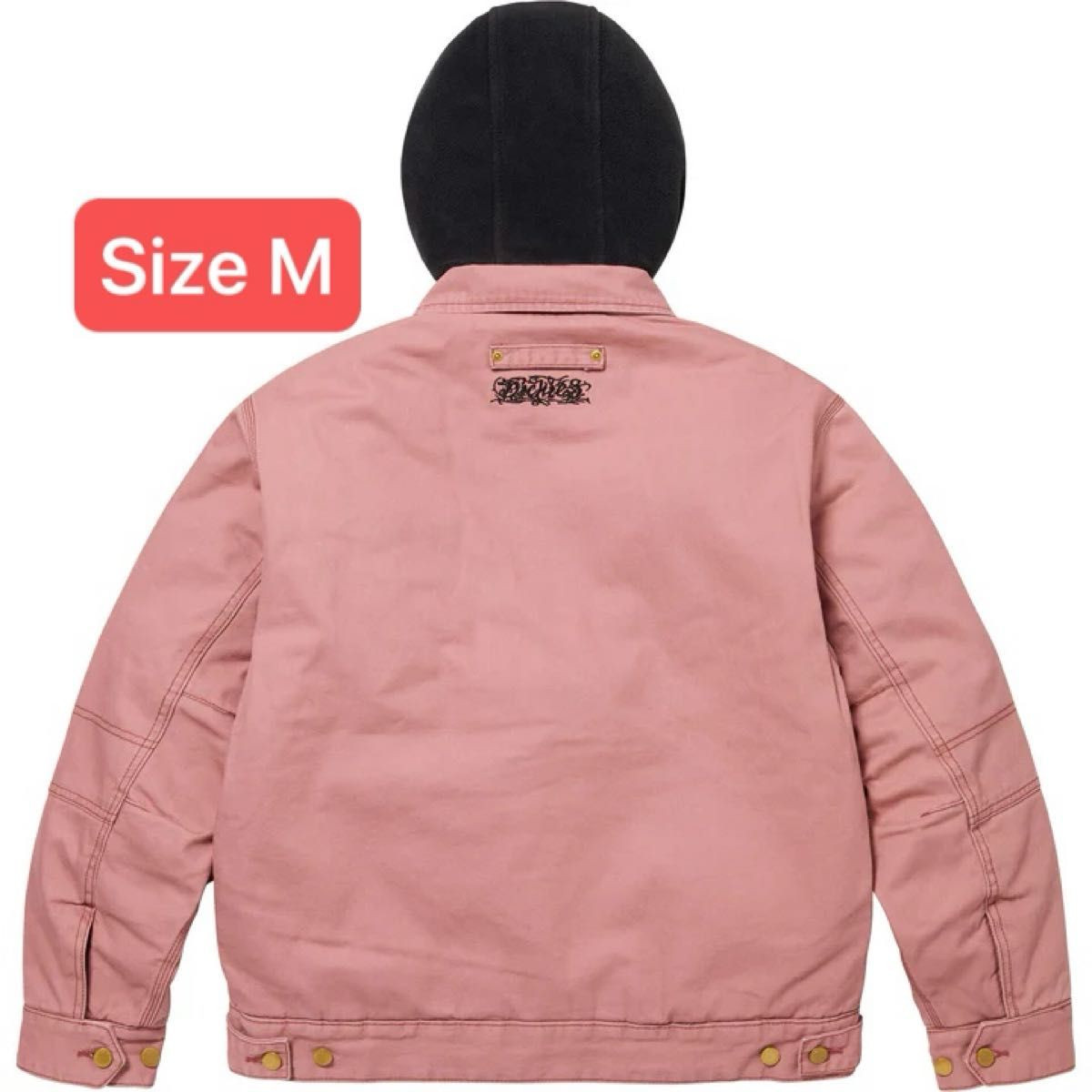 Supreme x Dickies Hooded Work Jacket Dusty Pink | eBay Supreme x Dickies Hooded Work Jacket Dusty Pink | eBay
