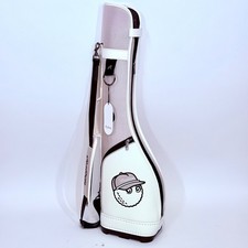 New Grey Malbon Stand Half Caddy Bag  Compact Lightweight Golf Bag