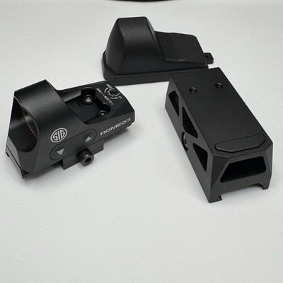Sig Sauer ROMEO3 Reflex Sight 1X25mm 3MOA Red Dot w/ Quick Detach Mount (2)