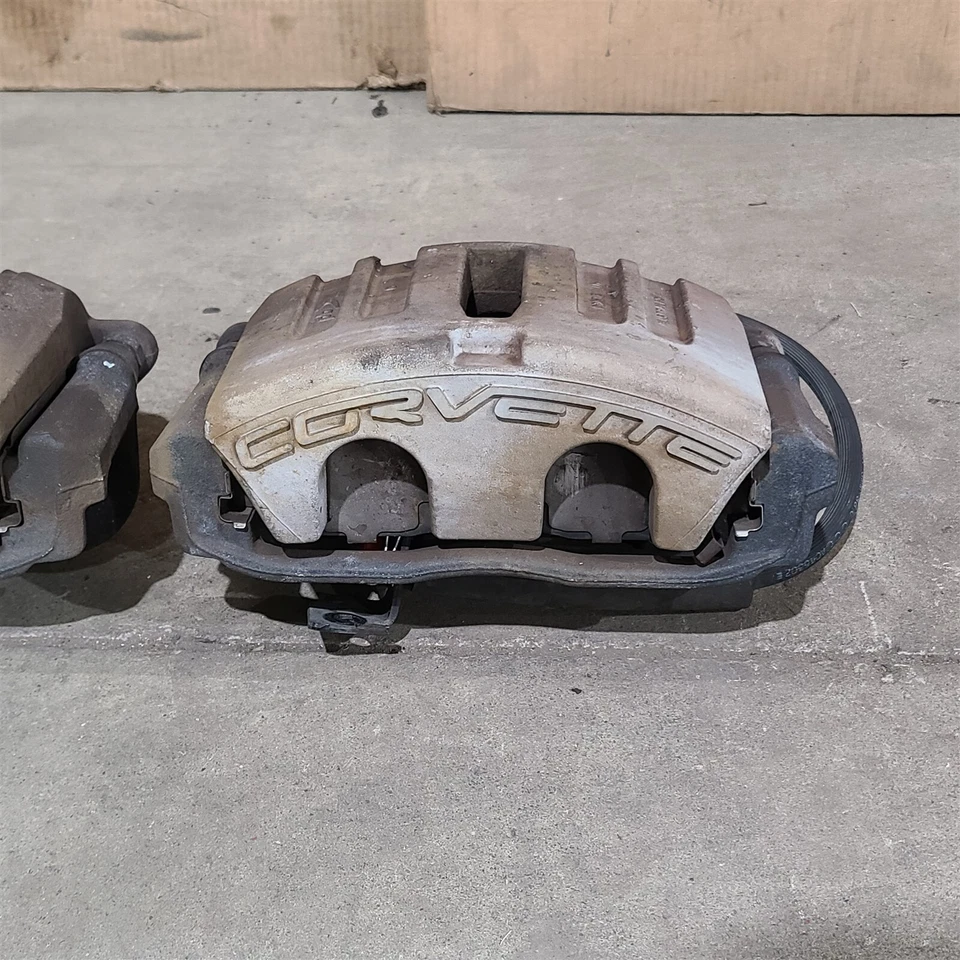 05-13 Corvette C6 Pbr Brake Calipers Front & Rear Set Base Model Aa7399 - Image 3 of 4