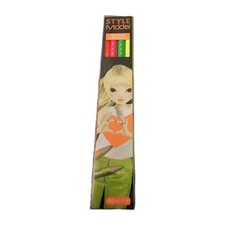 Style Model Neon Colored Pencils 2014 Fashion Drawing Art Set NOS
