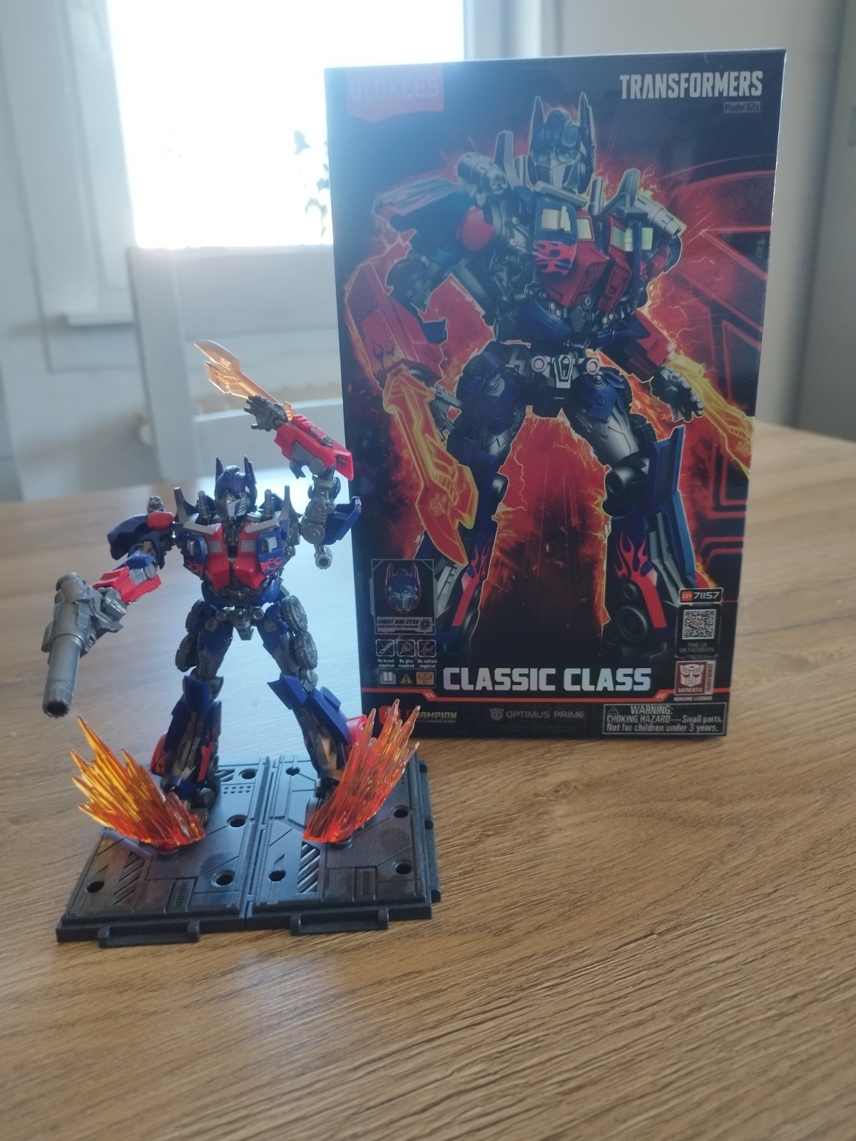 Blokees Transformers Classic Class Optimus Prime