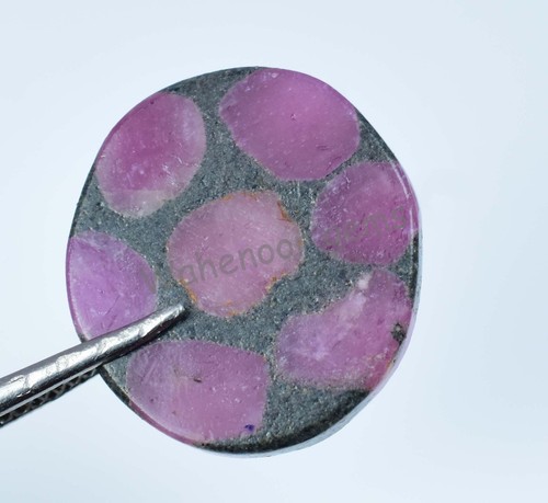 Extremely Rare 14.80 Ct Natural Trapiche Ruby Earth-Mined AGL Certified Gemstone - Picture 3 of 5
