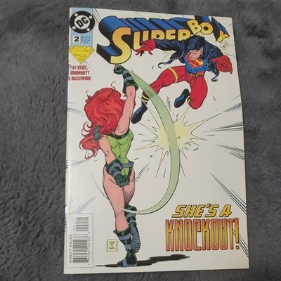 DC Comics Superboy #2 She's a Knockout! 1994 Knockout Superboy