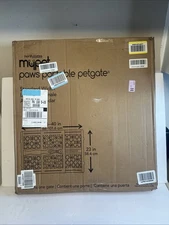 MYPET North States Paws Portable Pet Gate  Fieldstone 26-40"