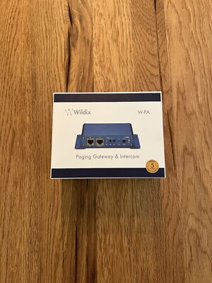 Wildix W-PA Paging Gateway & Intercom - Brandneu Verpackt
