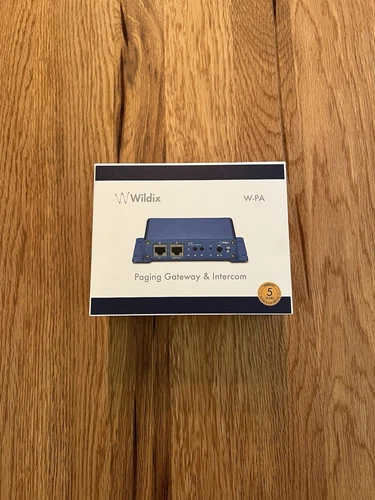 Wildix W-PA Paging Gateway & Intercom  - Brand New Boxed