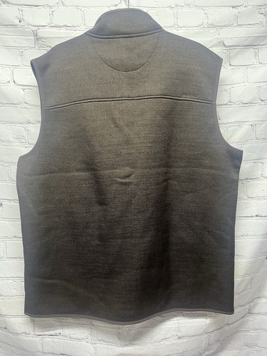 Ascend Xploration Cabela's Fleece Vest Zippered Pockets Men's Brown XL NWT - Picture 4 of 6