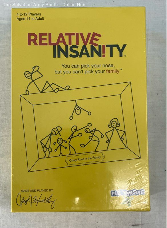 Lot Of 3 Family Board Games Shadow Games, Panic & Relative Insanity eBay