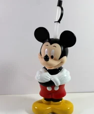 VTG Mickey Mouse DISNEY Parks SOUVENIR Mug Drink CUP Figure STRAW Sipper BOTTLE