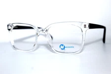 NEW MODERN OPTICAL MAINTAIN CRYSTAL NAVY AUTHENTIC EYEGLASSES FRAMES 51-18-140MM