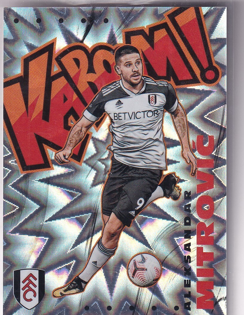 Panini 2020-21 Prizm Premier League No. 14 Aleksandar Mitrovic Kaboom Case Hit