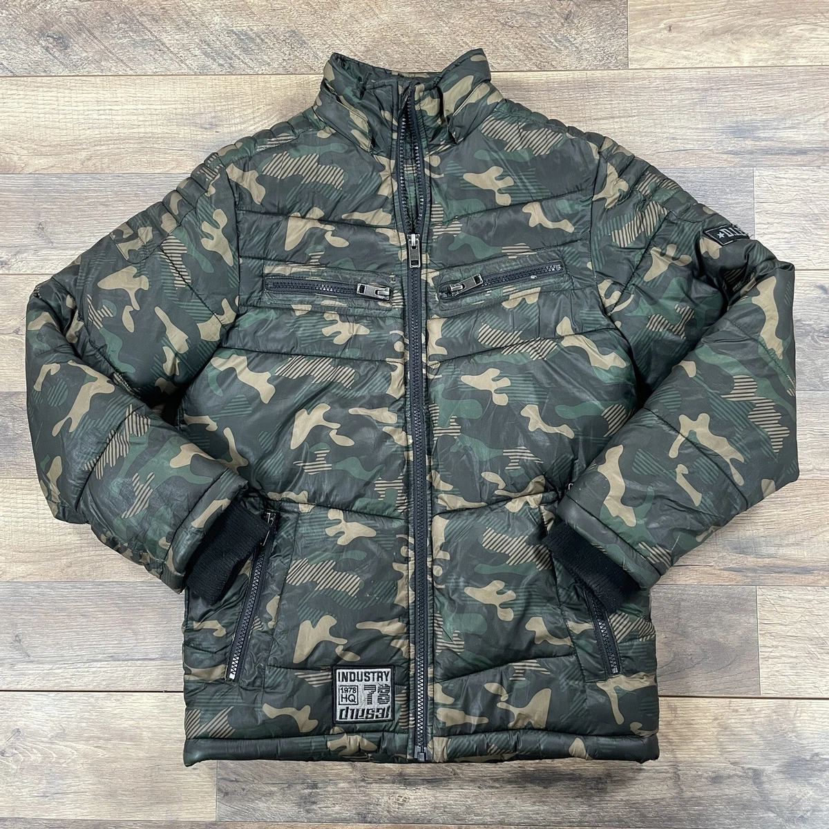 Camo store boys coat