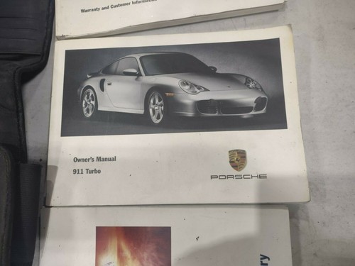 Porsche 996 Turbo Owner's Manual Books Set 01 - 05 - Picture 2 of 12