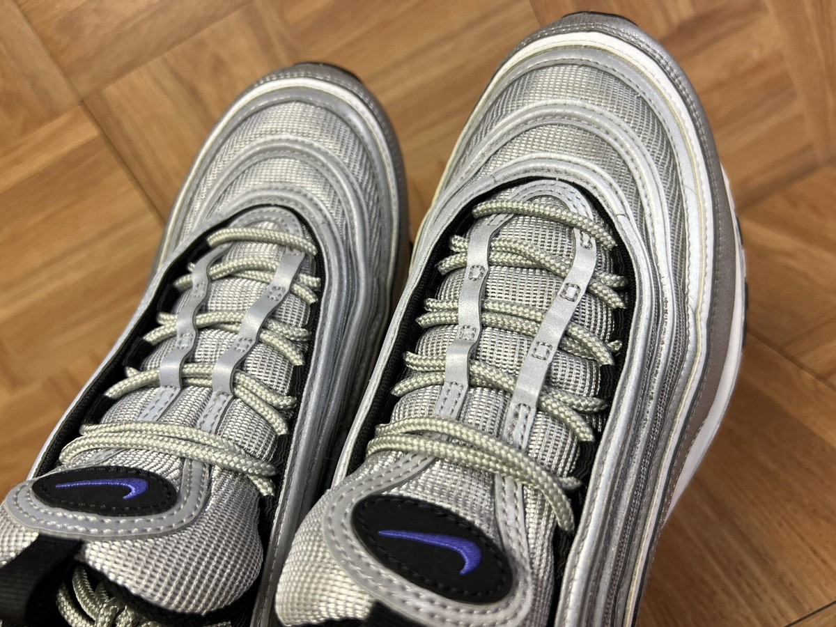 RARE🔥 Nike Air Max 97 Silver Bullet Persian Violet Purple 10.5