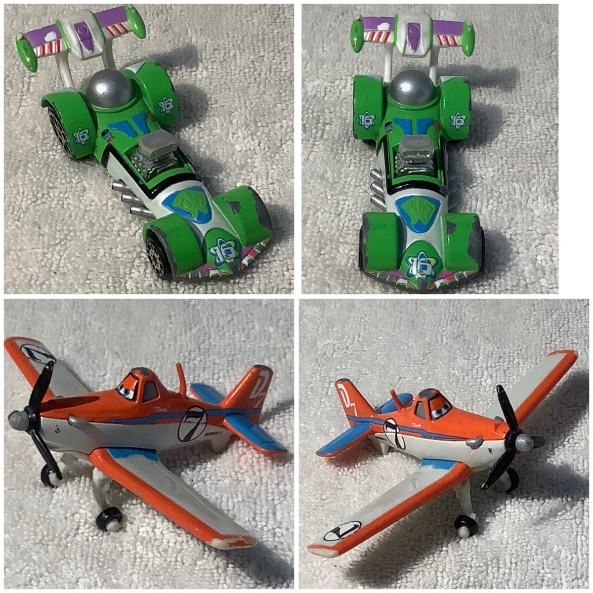 Disney Pixar Cars Movie Characters Set Of 18 Vehicles Approx 6-7cm