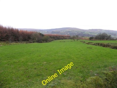 Foto 6x4 Culvacullion Townland Plumb Brücke Blick SSW aus Meenadoo Ro c2013