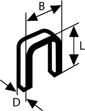 Graffette Resistente AECCN - Kit 2000 Pezzi, Per Pistola Graffatrice, Acciaio Zincato - Foto 7