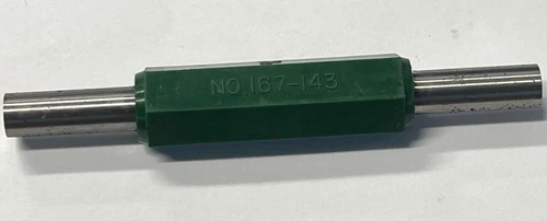 Mitutoyo 167-143 Micrometer Standard Bar, 3" Length *USED*