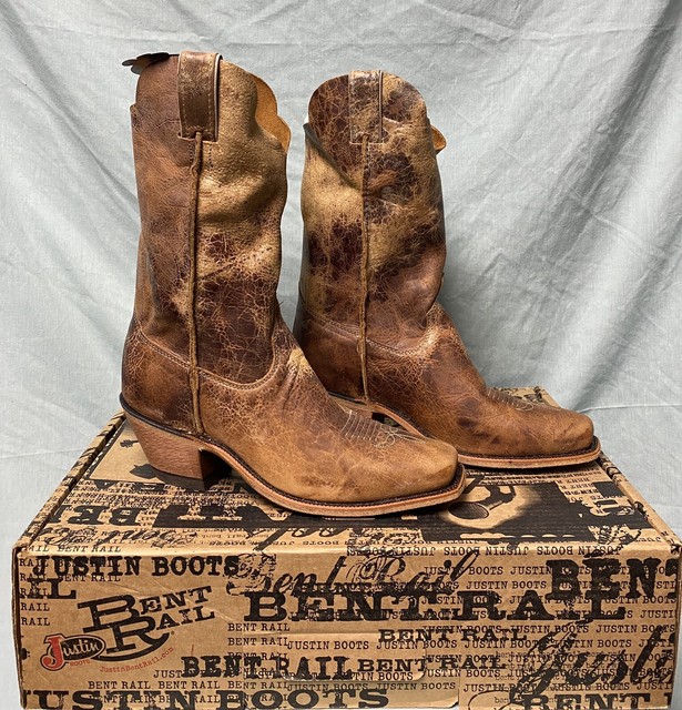 justin womens bent rail western boots