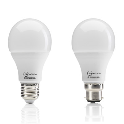 Auraglow 3 Szenen Stufenschalter dimmbar E27 / B22 LED Leuchtmittel - 14W, 100W EQV