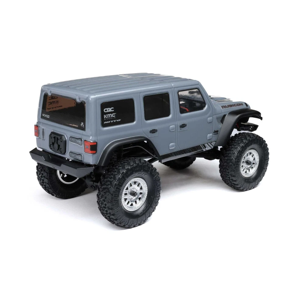 Axial SCX24 Jeep Wrangler JLU 4WD RTR Scale Mini Rock Crawler Gray AXI00002V3T3 - Image 2 of 4