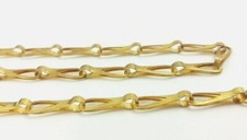 Brass Chandelier Chain Picture Mirror Hanging 1 Meter Length 16mm Link Polished 