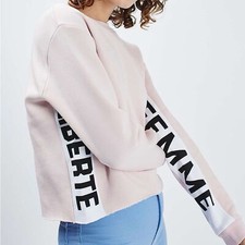 Topshop Pink Sweatshirt