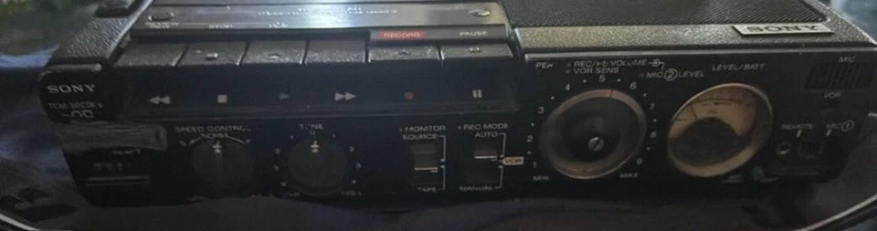 Sony TCM-5000EV Pressman Professional Portable 3-Head Cassette Recorder - Image 3 of 4