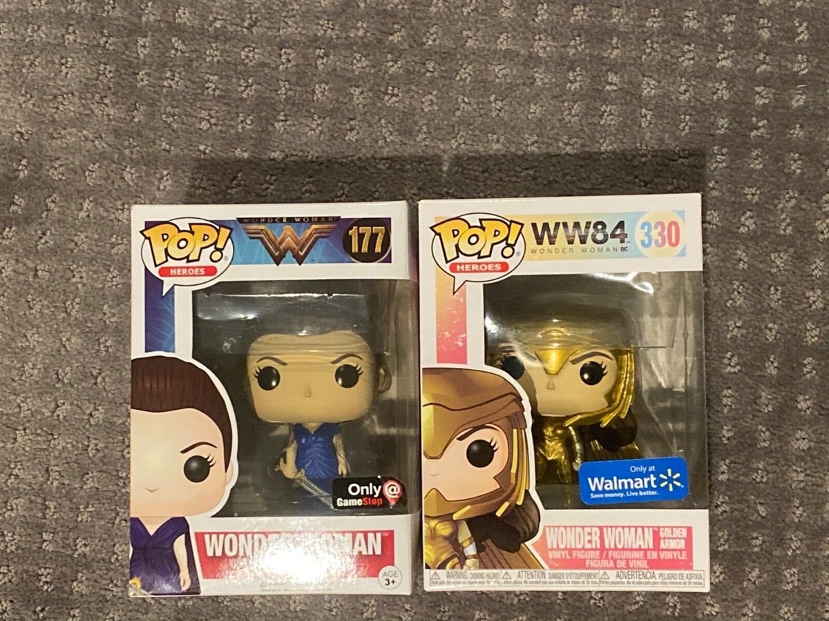 FunkoPop！177 WONDER WOMAN 限定版 Amazon.com: Funko Pop! DC Heroes Wonder Woman #177 (Blue