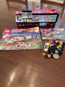 LEGO Friends 41006 Pop Star Tour Bus and 41004 Rehearsal Stage