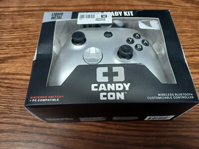 Nintendo Switch Controller Wireless Candy Con - Liquid Metal