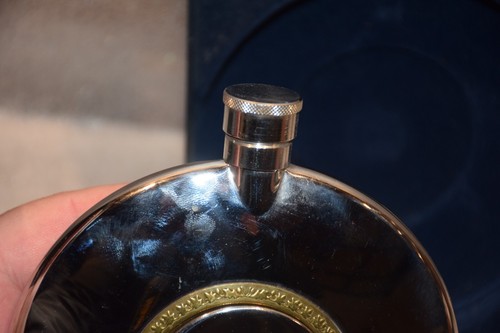 '85 Grants of Dalvey Whiskey Bottle Hip Flask + Retractable Glass Stainless Stee - Picture 8 of 14