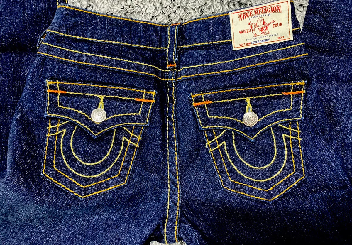 NWOT 200 True Religion Skinny Stretch Jeans Sz 27 eBay