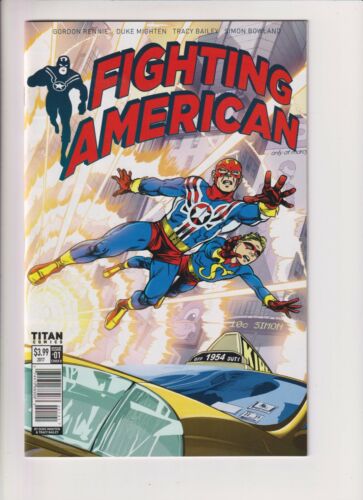Fighting American #1 Cover D Variant Duke Mighten First Print 2017 Titan - Picture 1 of 1
