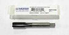 Morse 7/16"-20 High Performance Semi-Bottoming Straight Flute Tap H3 4FL TiAlN