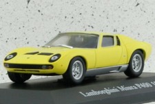 LAMBORGHINI Miura P 400 - 1966 - yellow - Atlas 1:43
