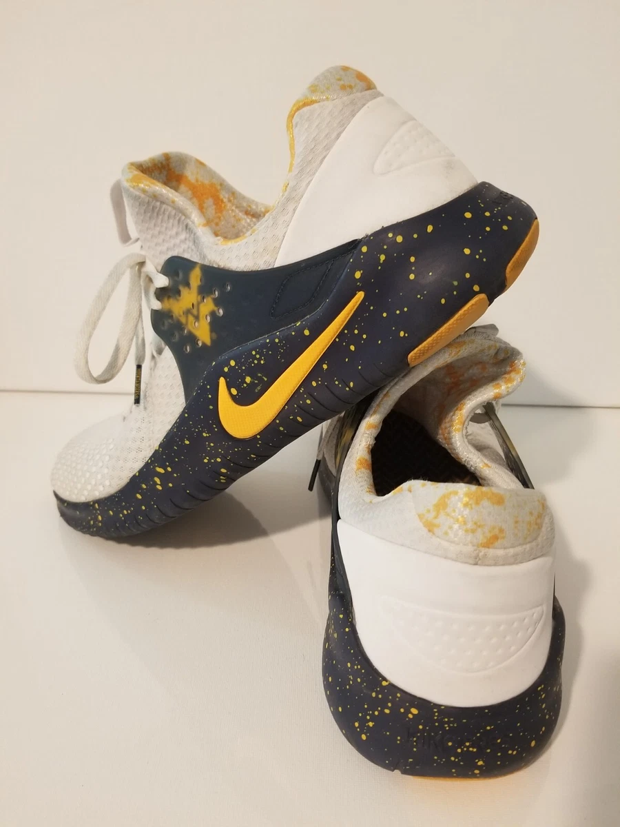 Nike Free TR 8 West Virginia Mountaineers Size 11.5 AR0428 100 eBay